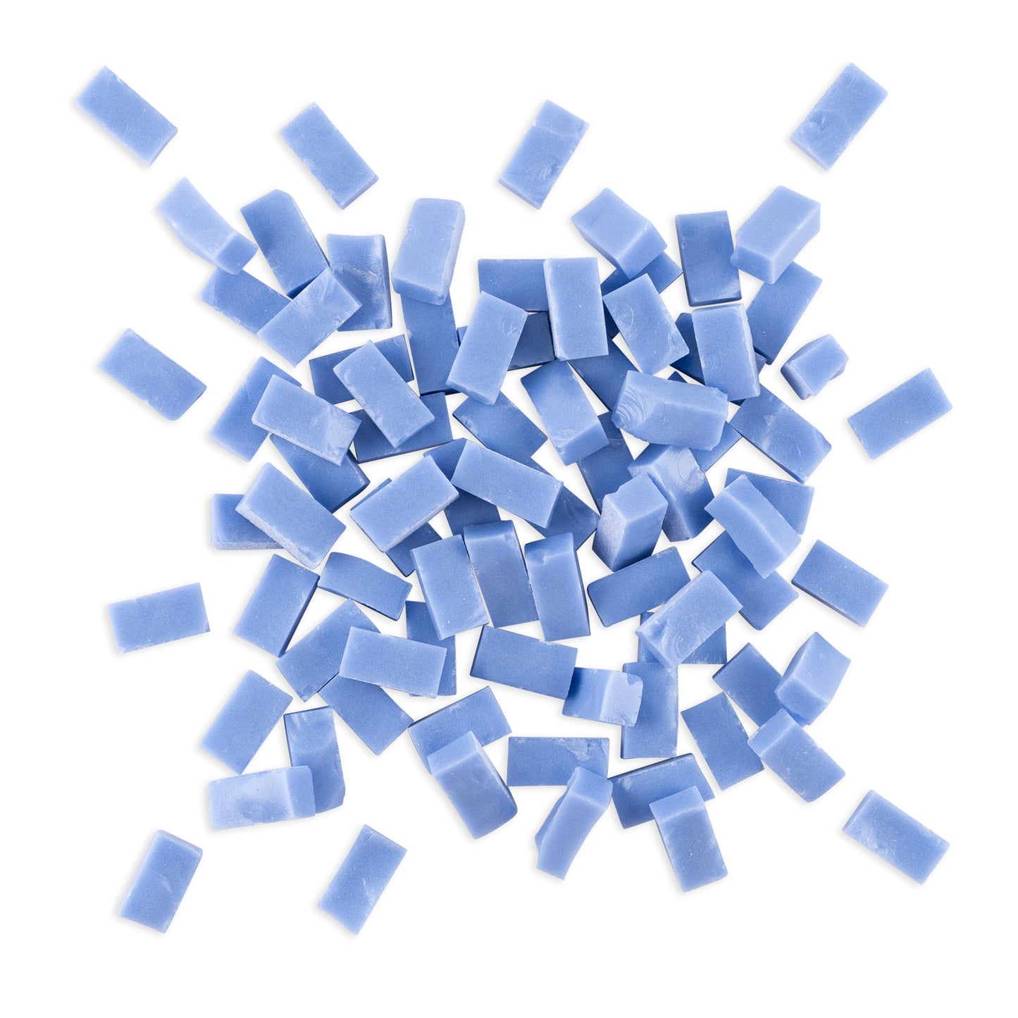 4005 Royal Blue Smalti Glass Brick Mosaic Tiles 250g