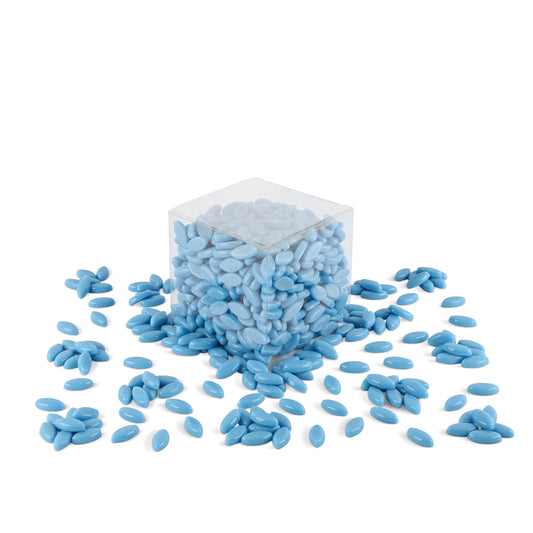 Blue Flower Petal Shaped Mosaic Tiles 1Kg **School Bulk Buy**