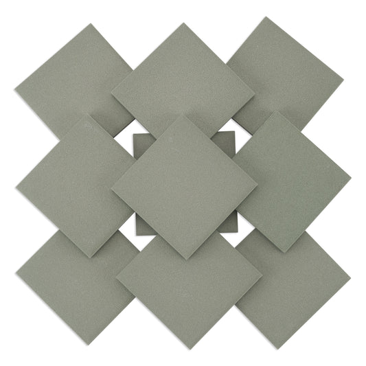 Dark Green 48mm Porcelain Ceramic Green Tiles 250g