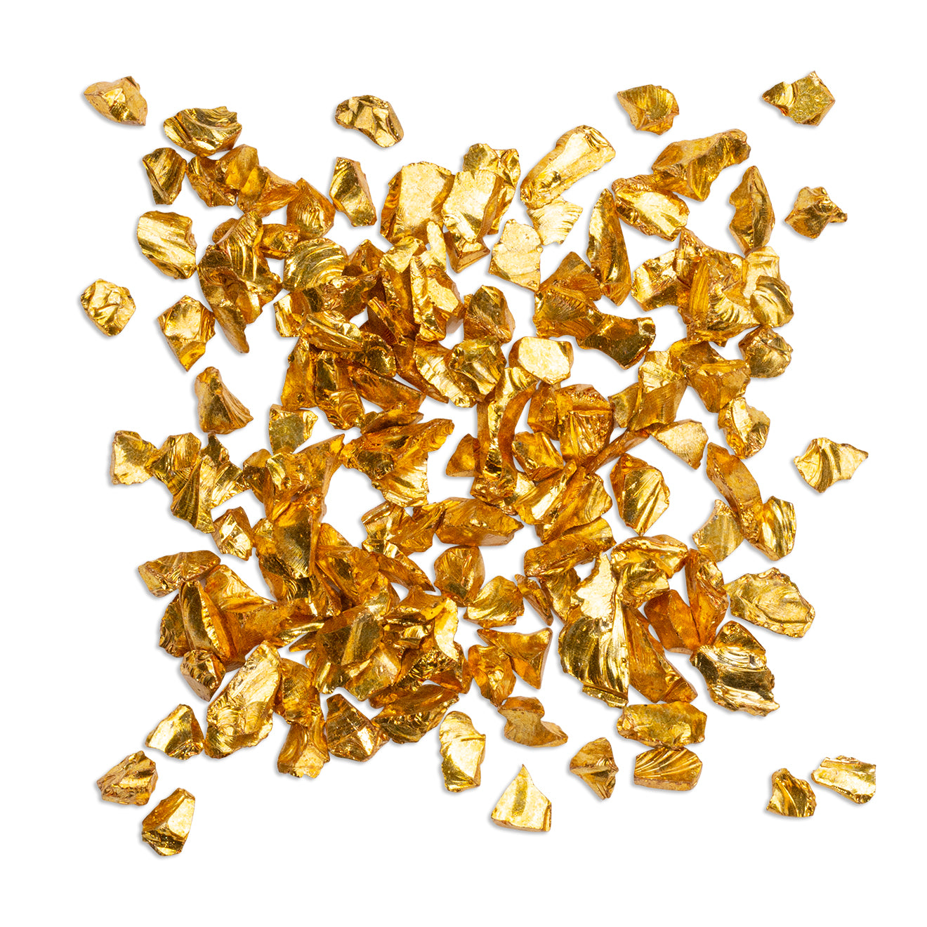 Gold Crushed Glass 1Kg **School Bulk Buy**