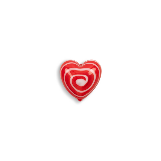 Spellbinding Heart Handmade Glass Mosaic Embellishment - 1 pc