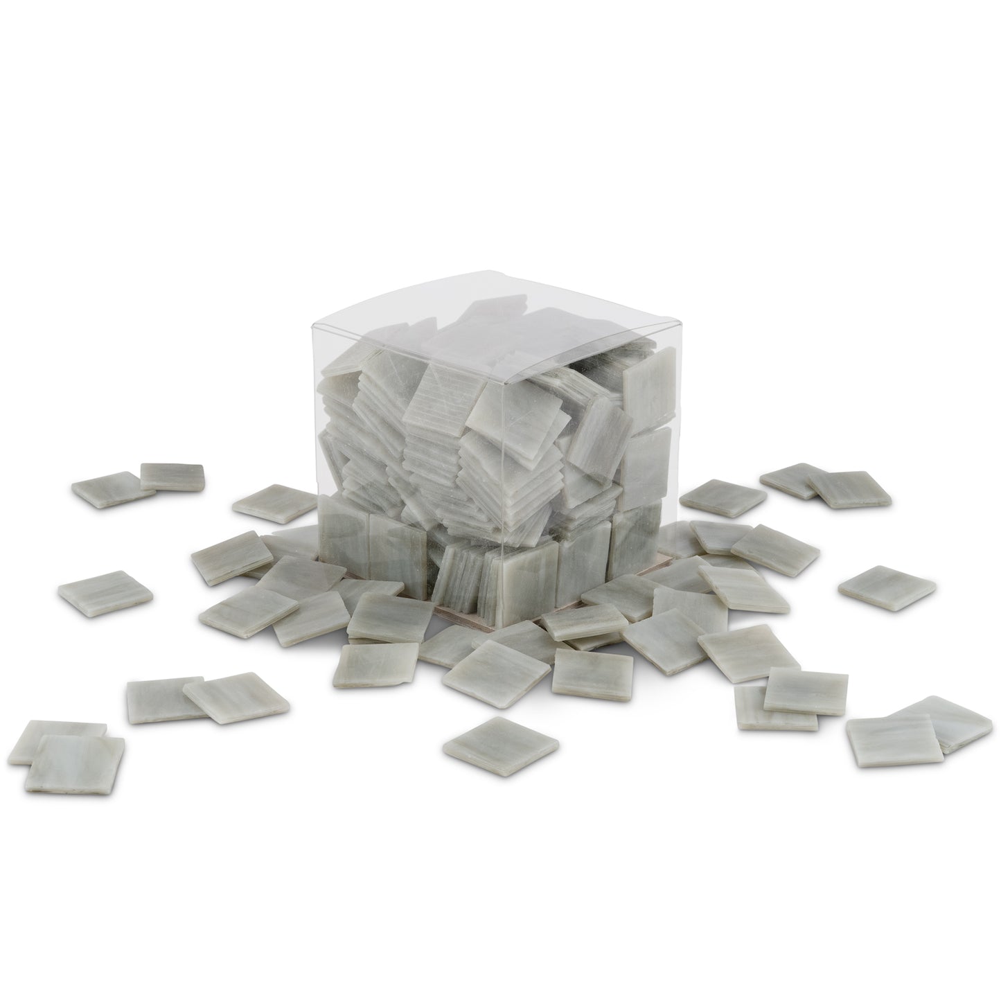 Koala 2.5 x 2.5cm 1Kg Grey Tile **School Bulk Buy**