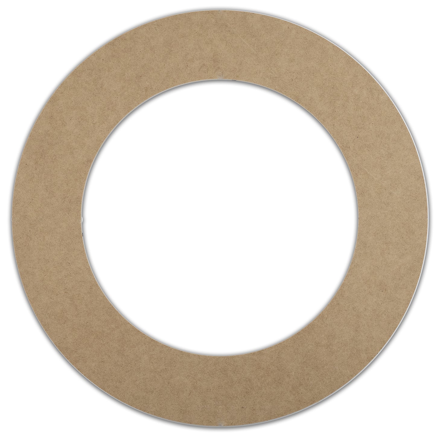 Large Round Mirror & MDF Base 408mm