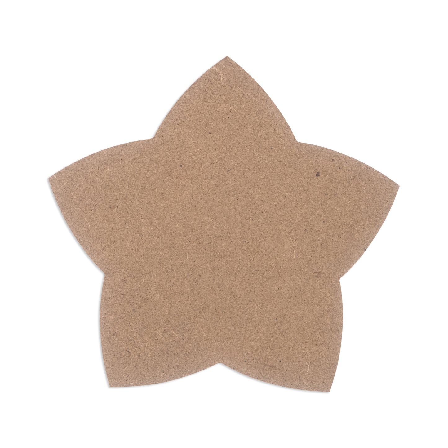 MDF Ocean Star Coaster Base 125x120mm x 10 **School Bulk Buys**