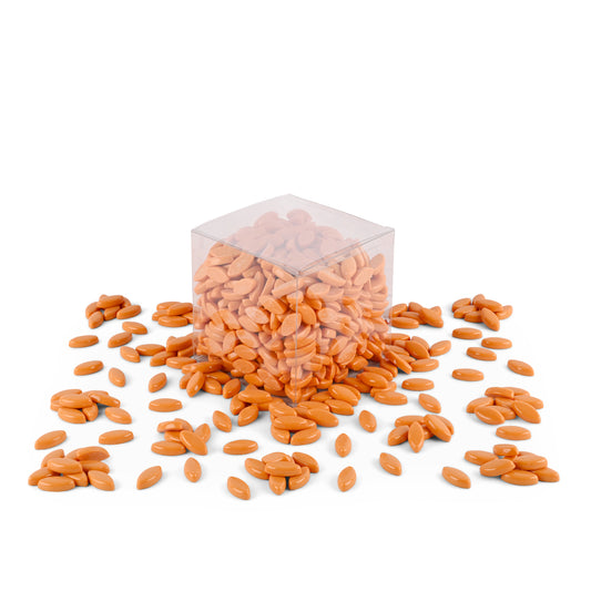 Orange Flower Petal Shaped Mosaic Tiles 1Kg **School Bulk Buy**