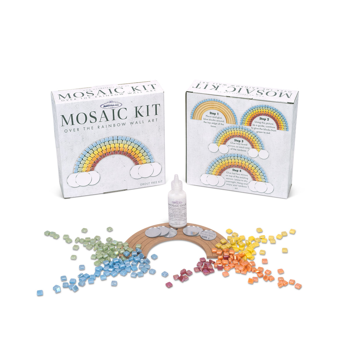 Over The Rainbow Mosaic Wall Art Kit