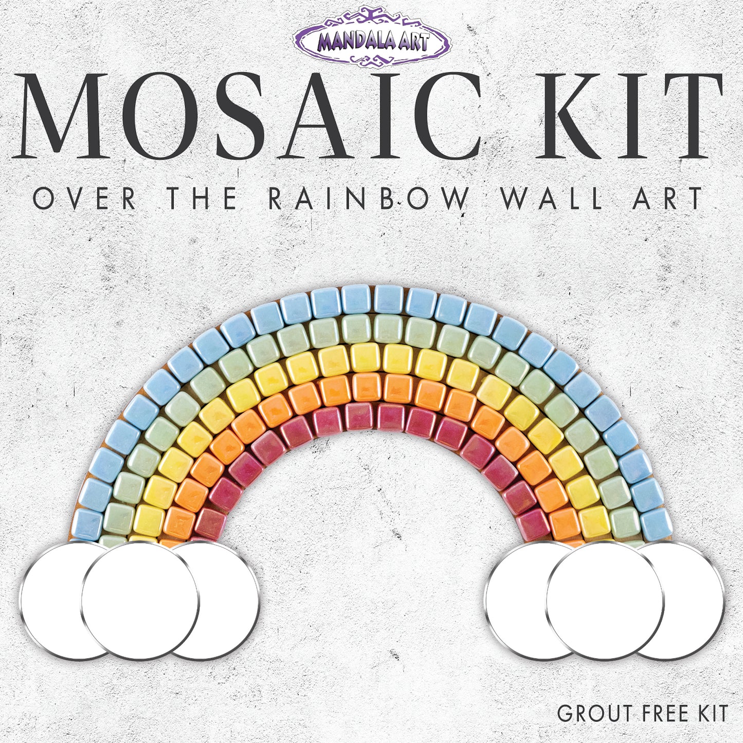 Over The Rainbow Mosaic Wall Art Kit