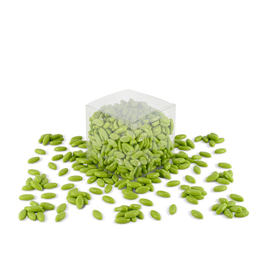 Parsley, Green Leaf Petal Shaped Mosaic Tiles 1Kg **School Bulk Buy**