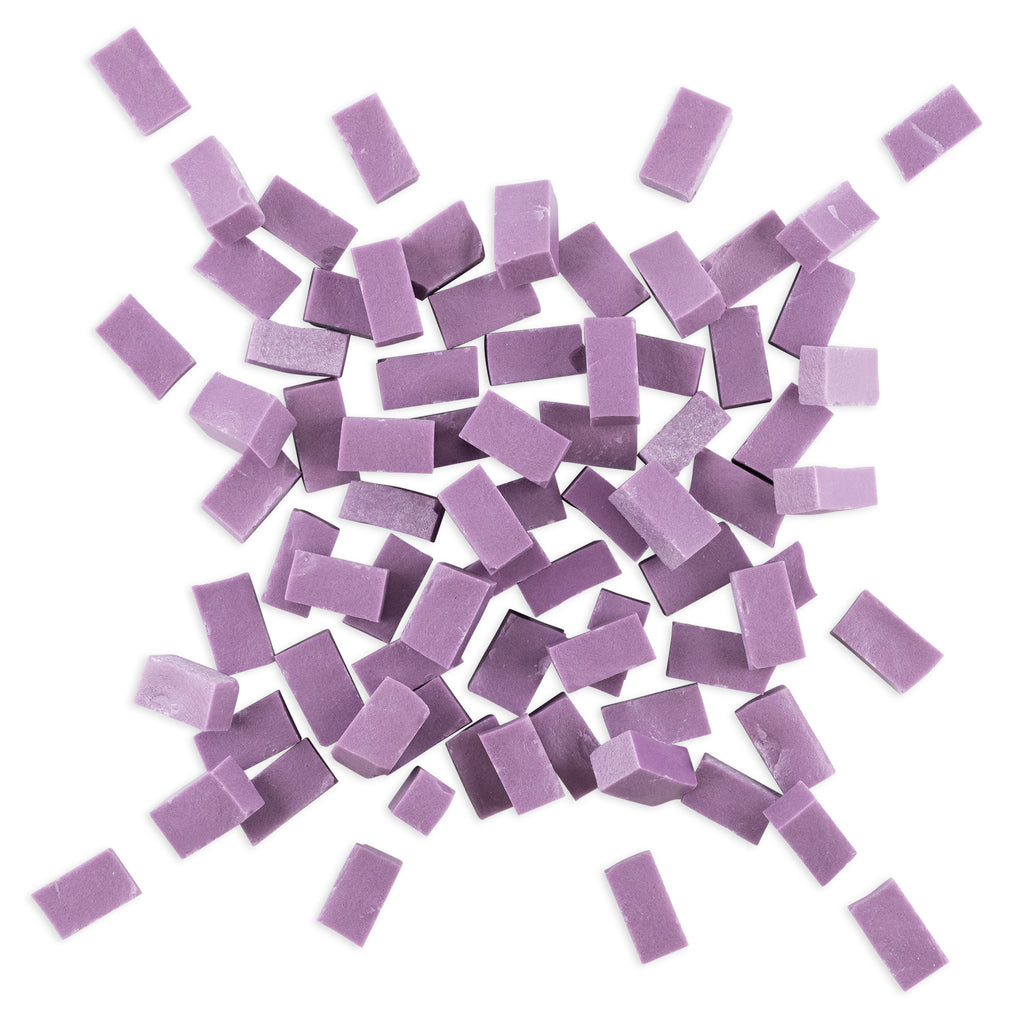 6009 Purple Smalti Glass Brick Mosaic Tiles 250g