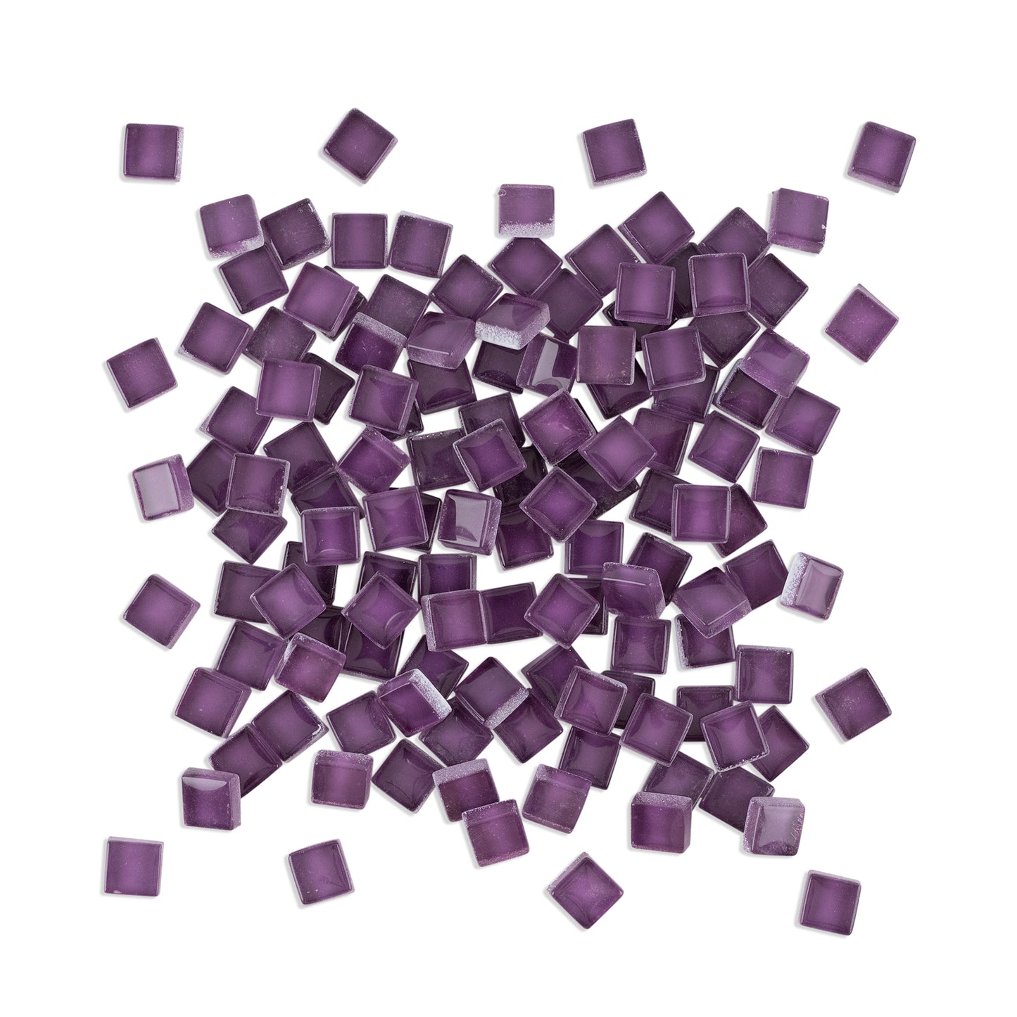 Purple Crystal Glass Tiles 250g