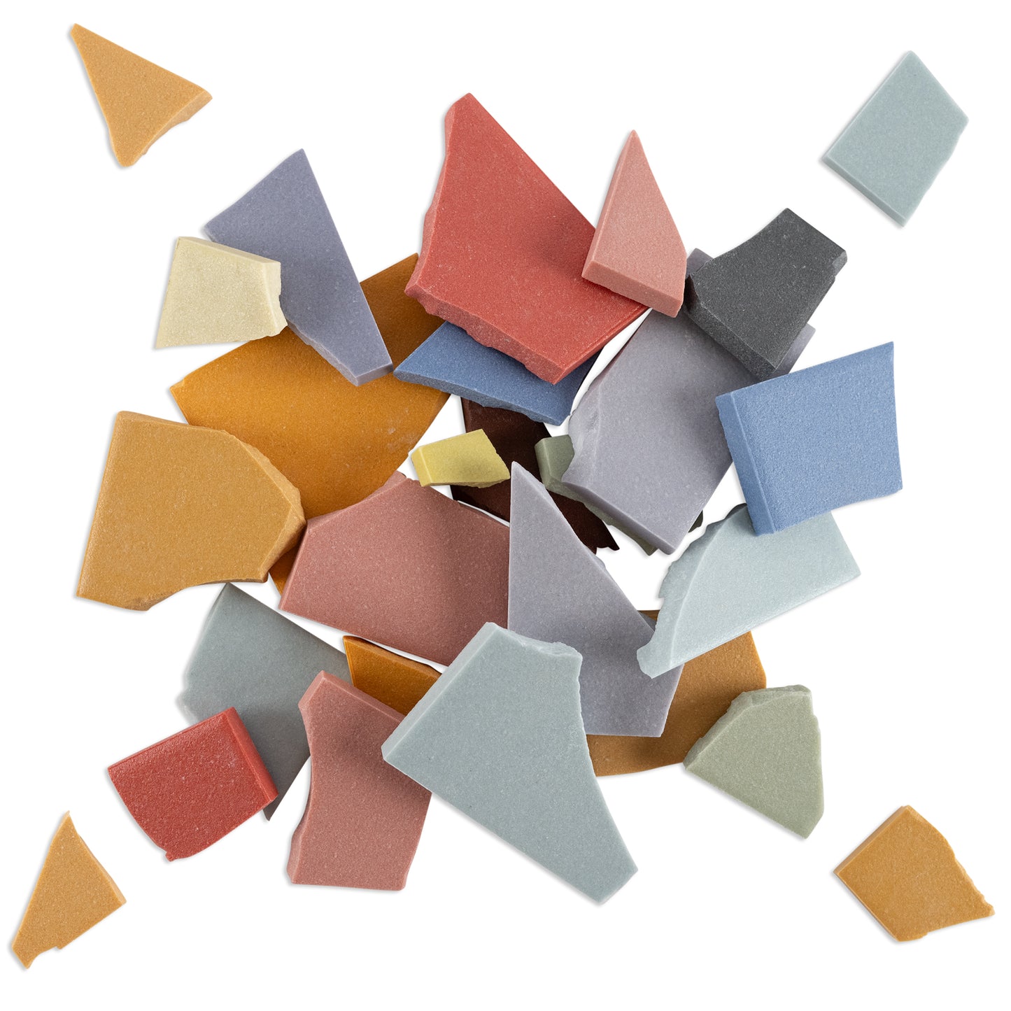 Porcelain Ceramic Tiles - Broken Pieces **School Bulk Buy**