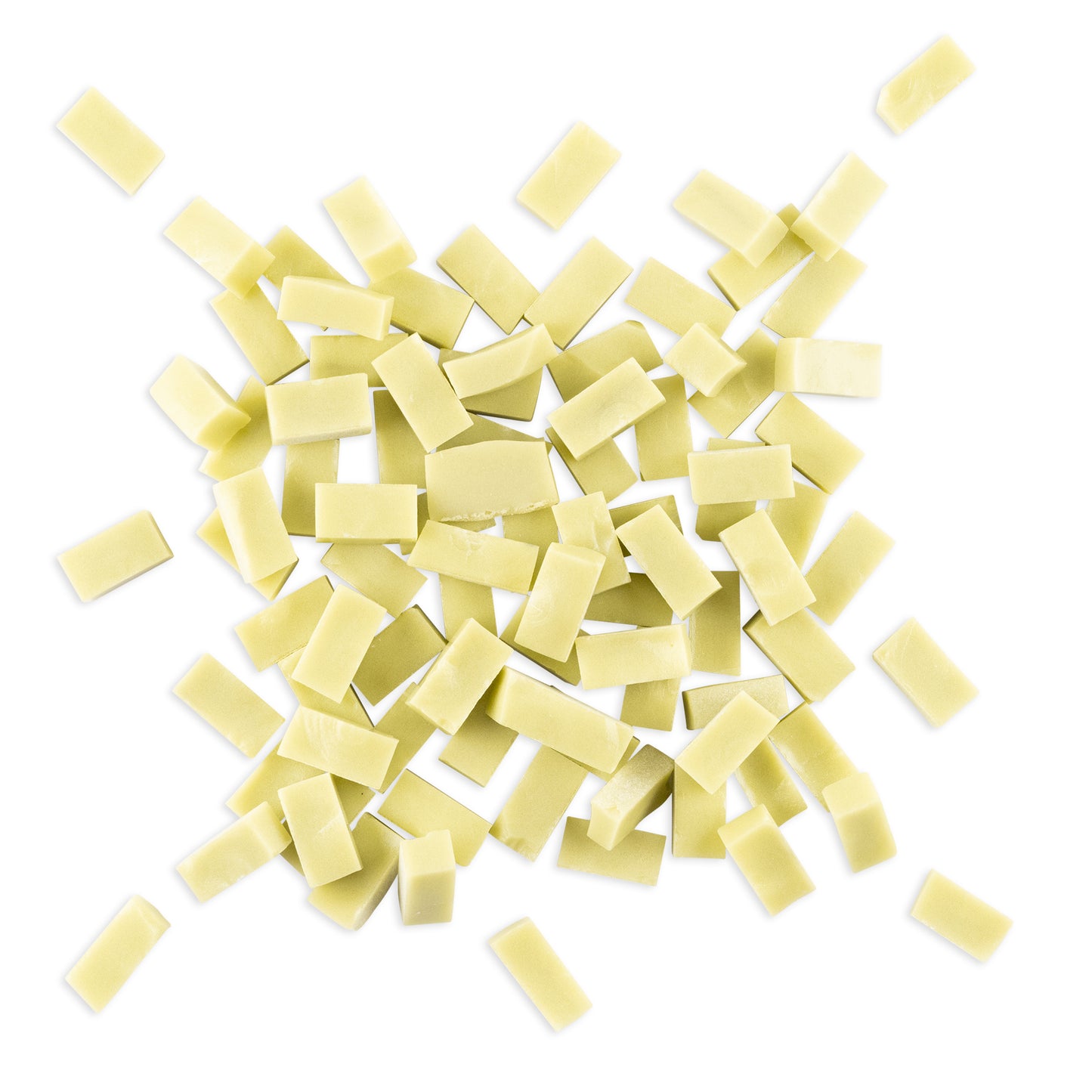 2028 Olive Green Smalti Glass Brick Mosaic Tiles 250g