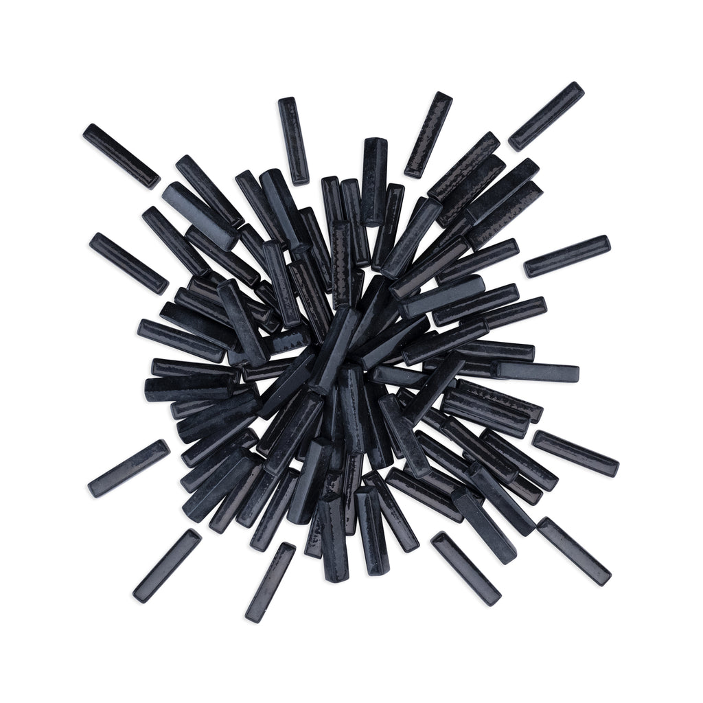 Black Sticks Glass Tiles 250g