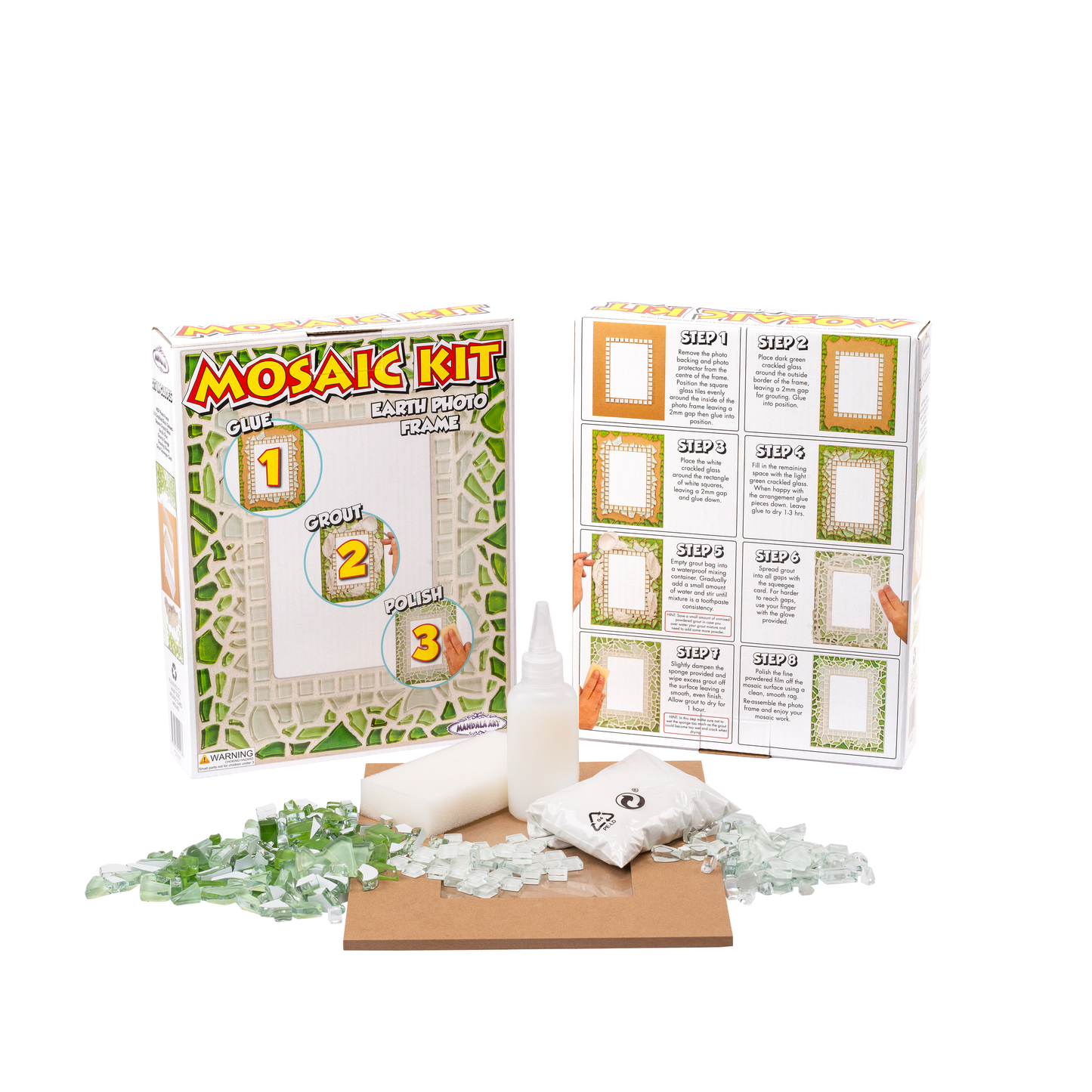 Earth Photo Frame Mosaic Craft Kit