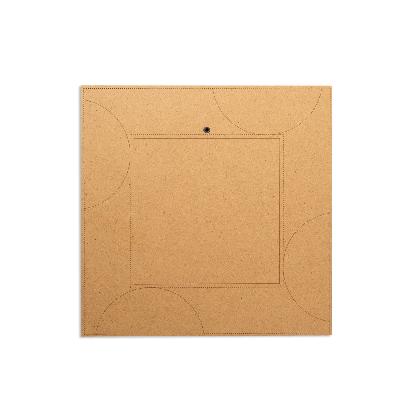 MDF Square Base 230x230mm - NO MIRROR