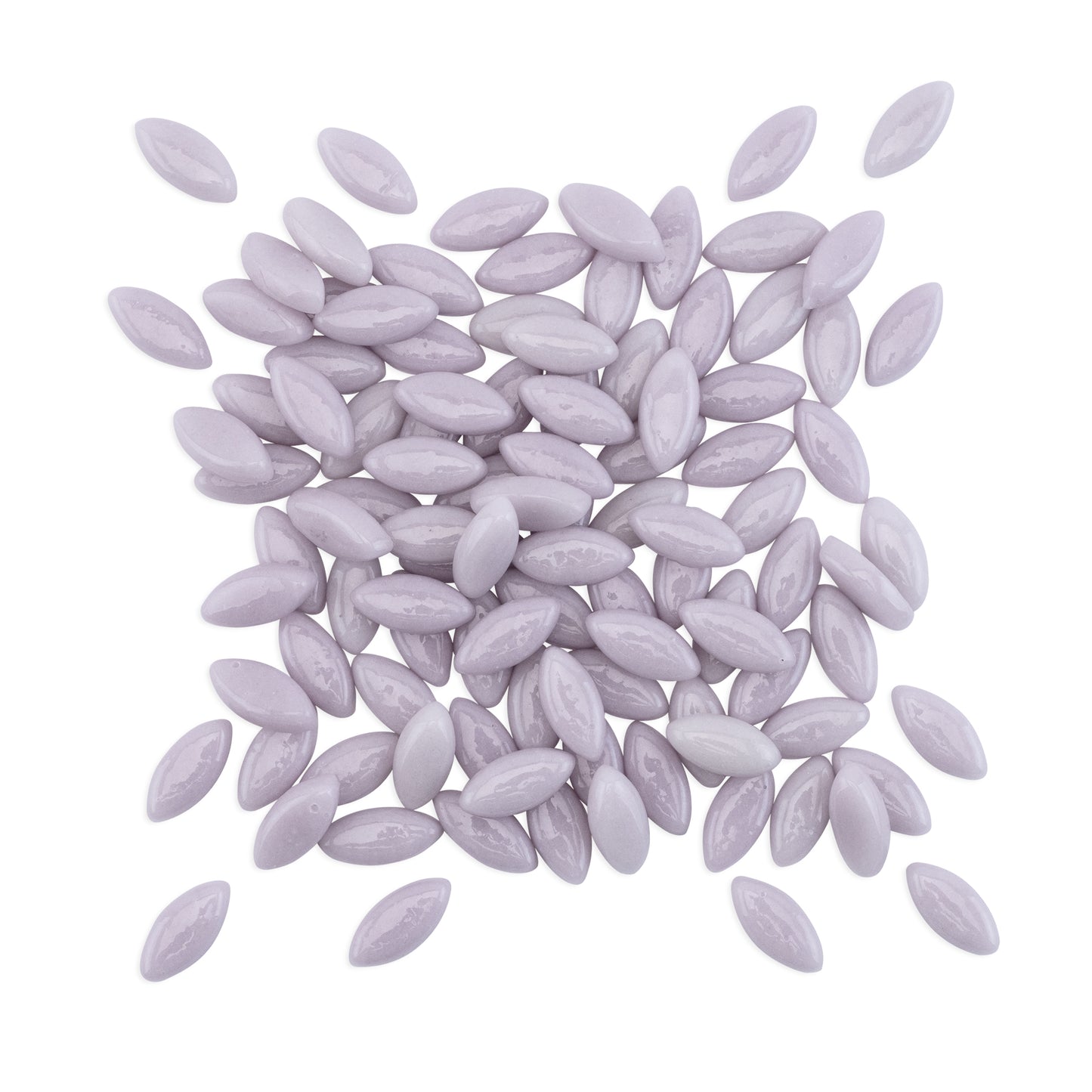 Lavender Leaf Petal Shaped Mosaic Purple Tiles 1Kg **School Bulk Buy**