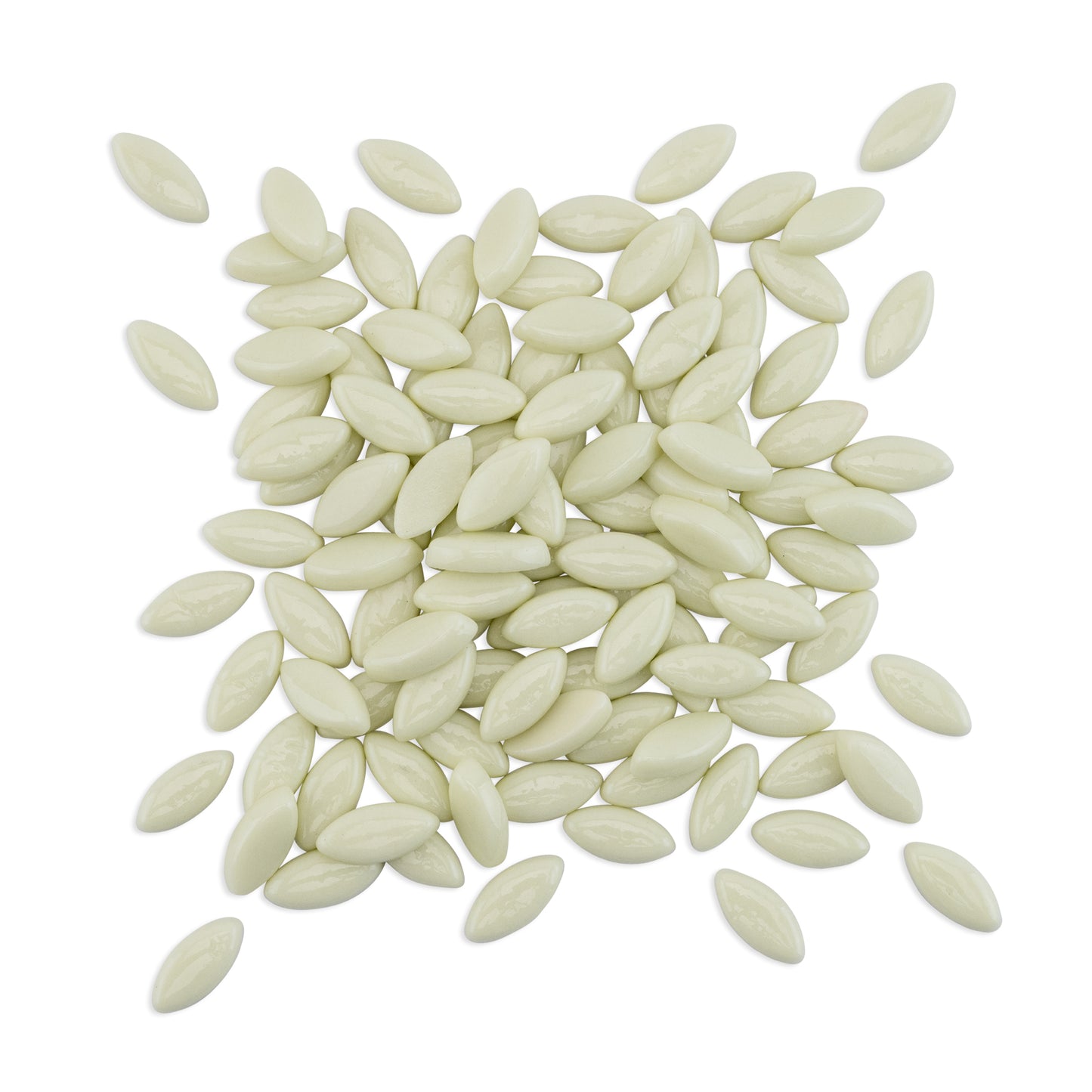 Lemon Leaf Petal Shaped Mosaic Yellow Tiles 1Kg **School Bulk Buy**