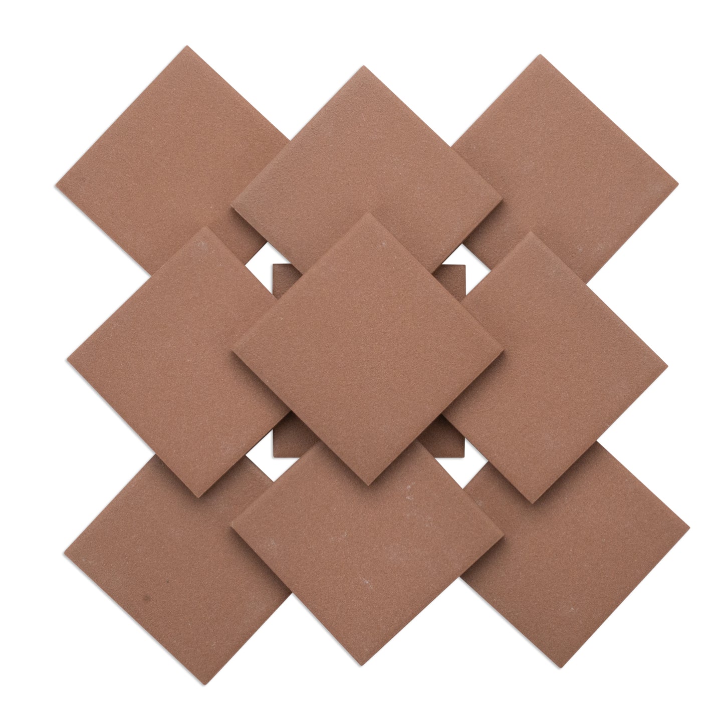 Light Brown 48mm Porcelain Ceramic Brown Tiles 250g