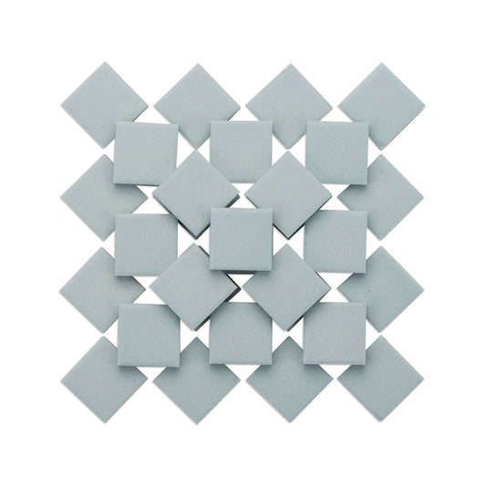Light Teal 23mm Porcelain Ceramic Green Tiles 250g