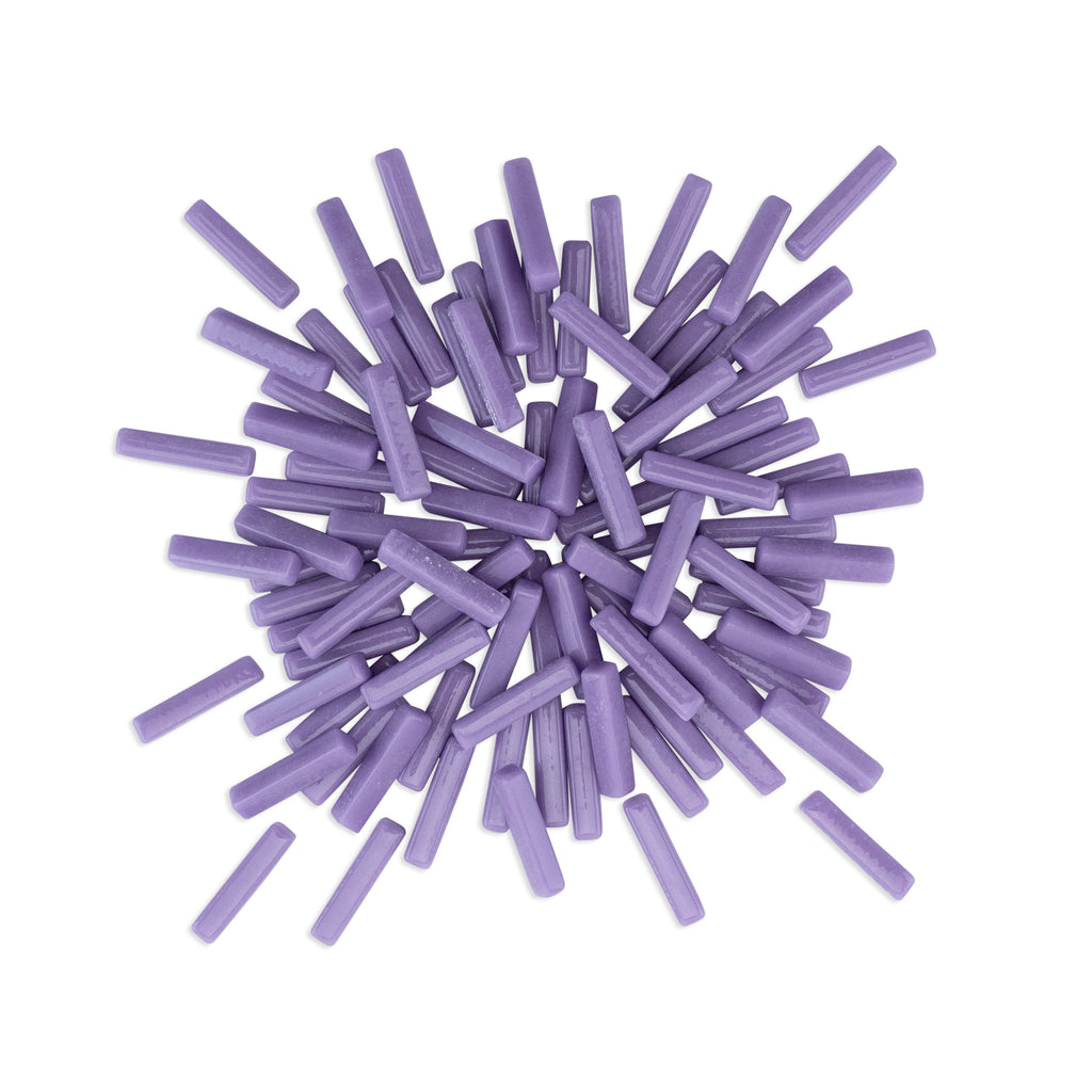 Purple Sticks Glass Tiles 250g