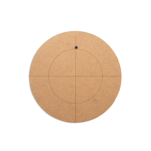 MDF Round Base 226mm - NO MIRROR