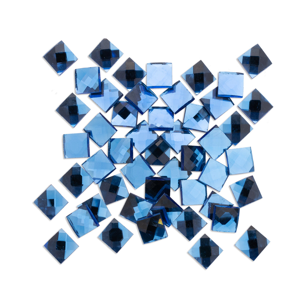 Royal Blue Diamond Mirror Mosaic Tile 15mm - 50 tiles