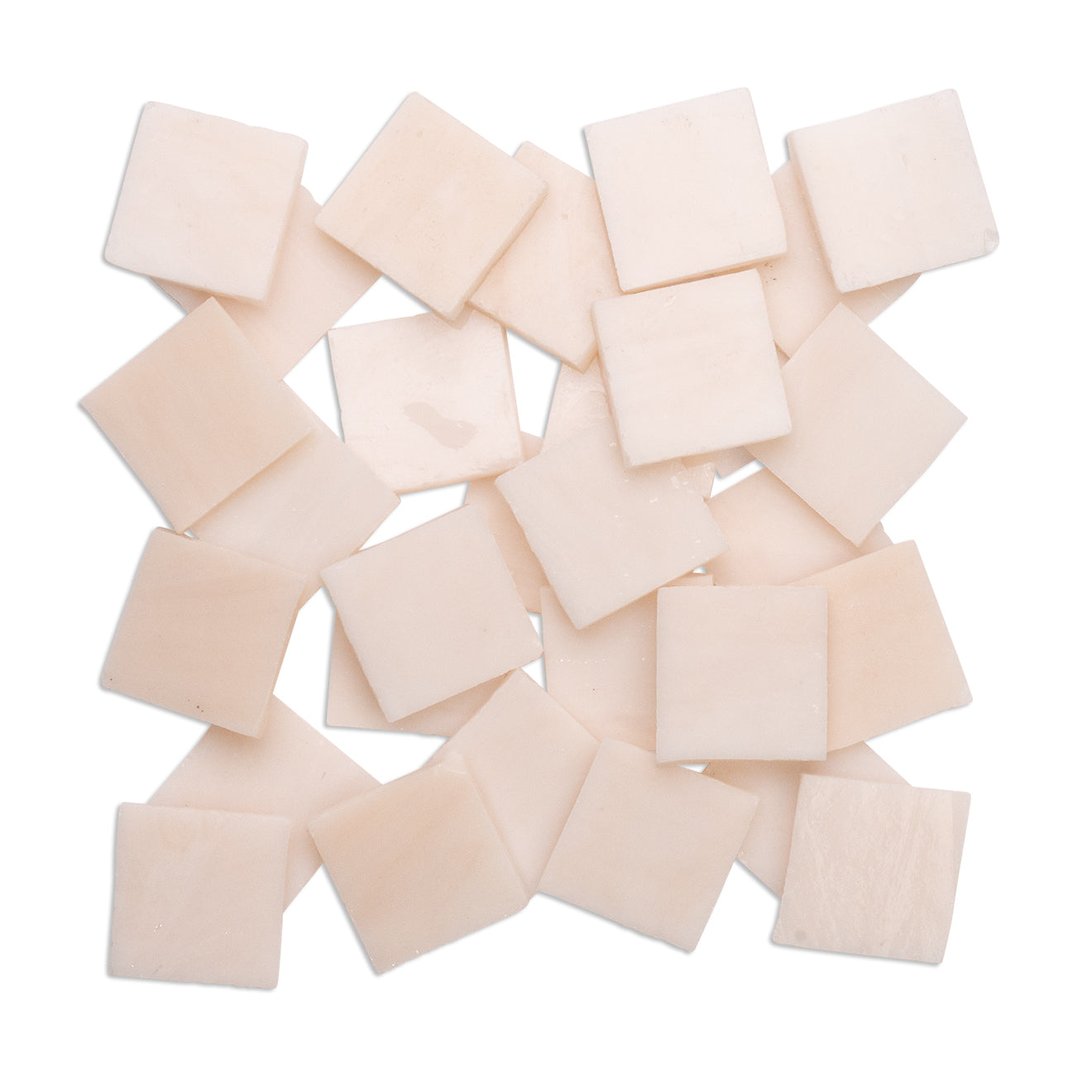 Sand Storm 2.5 x 2.5cm 1Kg Off White Tile **School Bulk Buy**