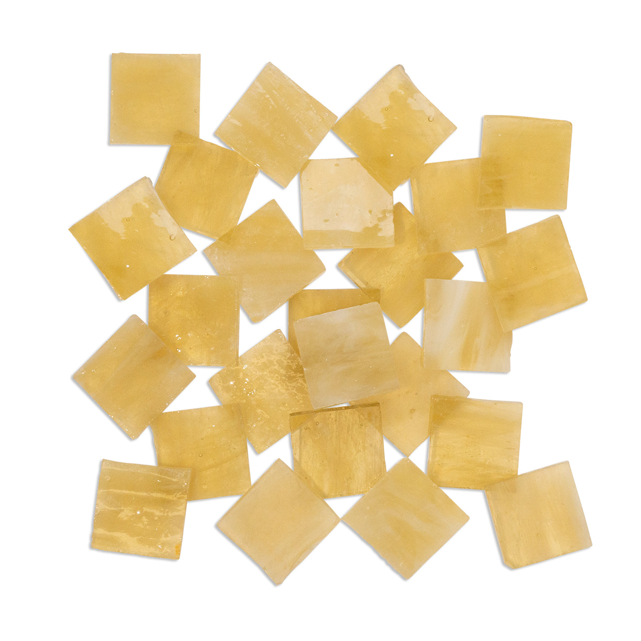 Tiger Eye 2.5 x 2.5cm 1Kg Yellow Tile **School Bulk Buy**