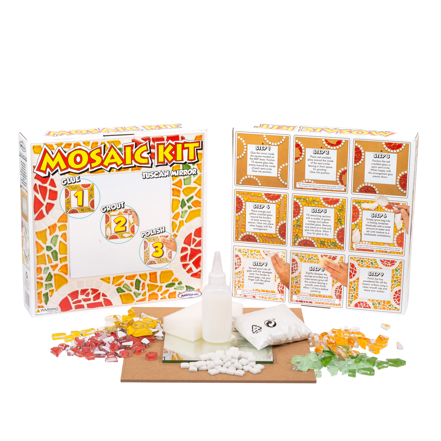 Tuscan Mirror Mosaic Craft Kit
