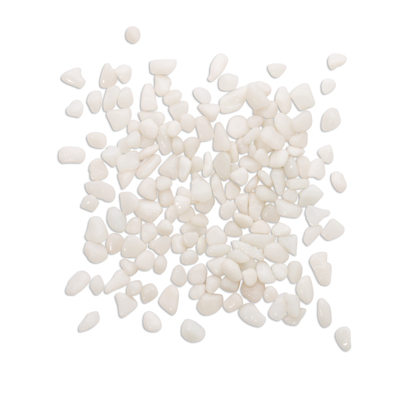 Natural White Glass Drops 250g