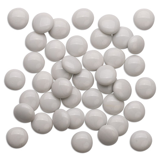 White Glass Mosaic Pebbles 250g