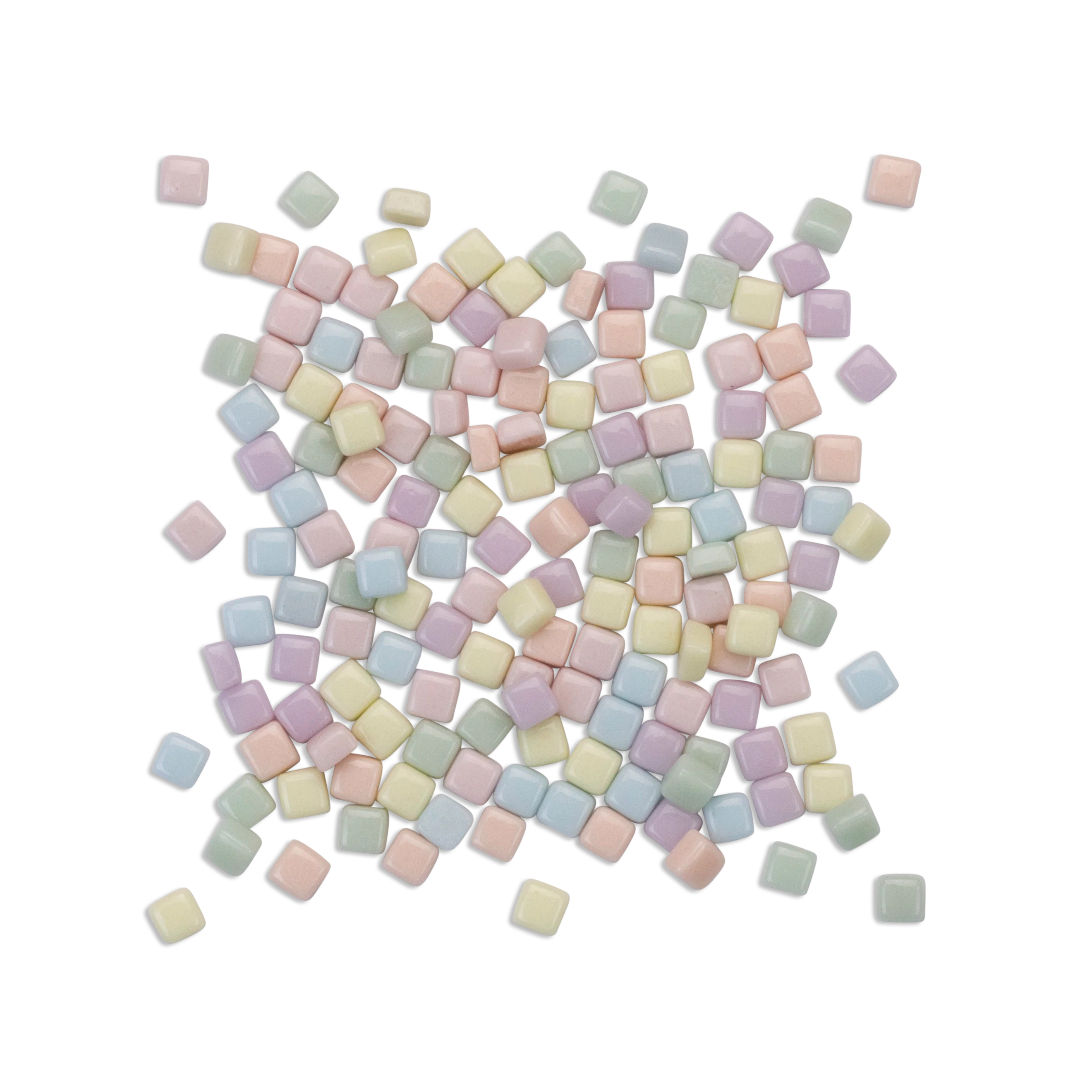 Blocks Mini Pastel 8mm 1Kg **School Bulk Buy** – Mandala Art Mosaic