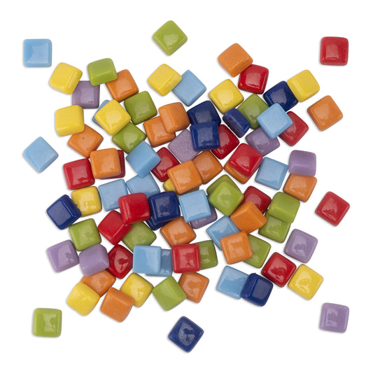 Assorted Glass Blocks Mixed Mosaic Tiles 250g