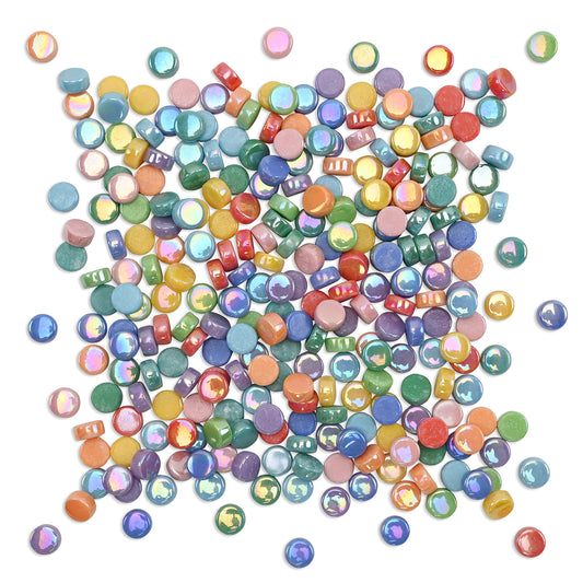 Dazzling Round Glass Dots 8mm Tiles 90g - Bunnings Exclusive