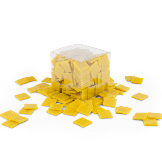 Banana 2.5 x 2.5cm 1Kg Yellow Tile **School Bulk Buy**