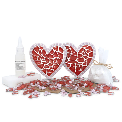 Made With Love Heart Coaster Kit