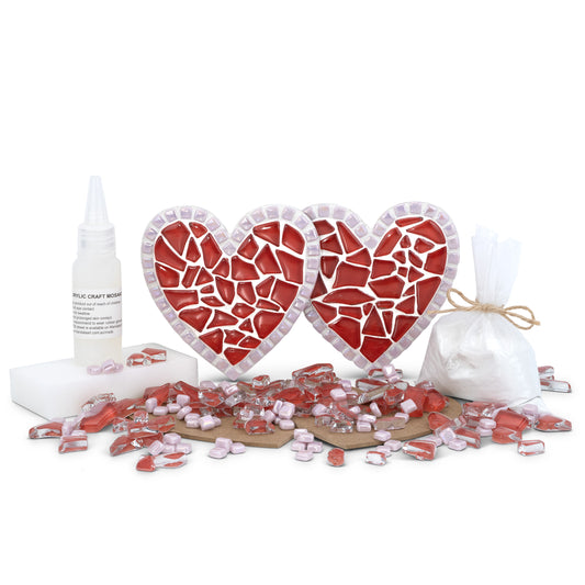Made With Love Heart Coaster Kit