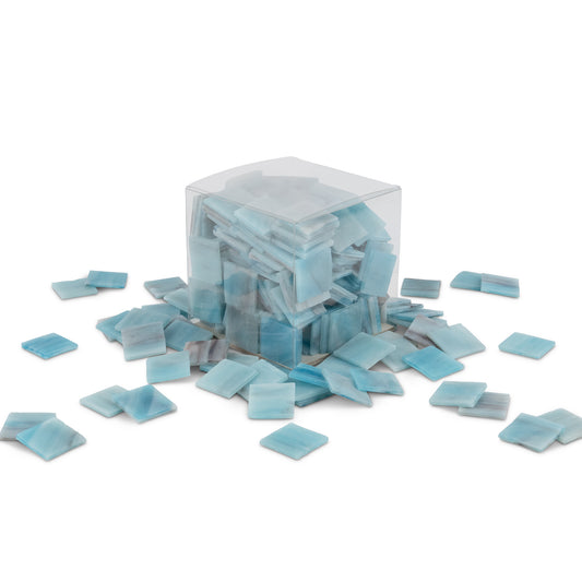 Fantasy Sky 2.5 x 2.5cm 1Kg Blue Tile **School Bulk Buy**