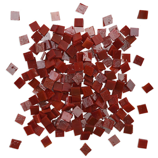 Fire Red 1 x 1cm 250g Red Tile