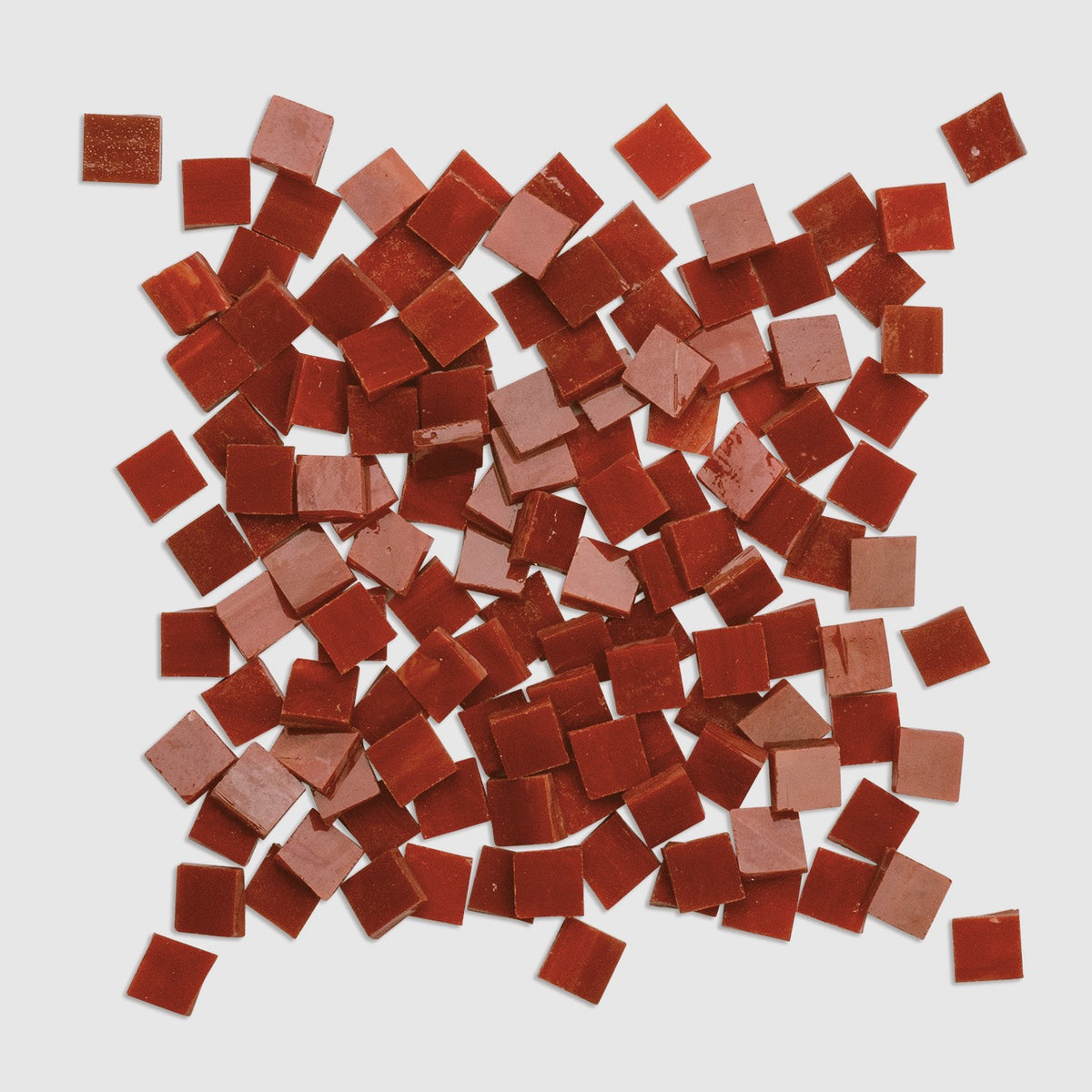 Fire Red 1 x 1cm 1Kg Red Tile **School Bulk Buy**