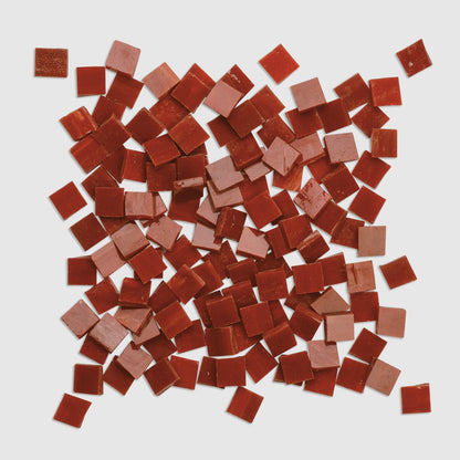 Fire Red 1 x 1cm 1Kg Red Tile **School Bulk Buy**