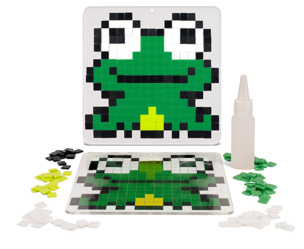 Archie Frog Pixel Art Mosaic Kit