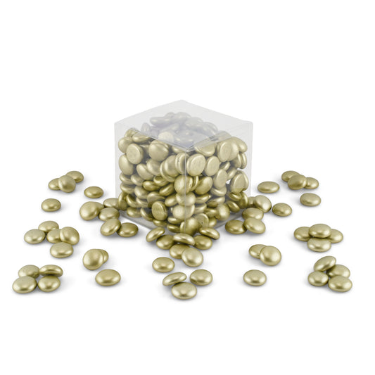 Gold Dust Painted Glass Mosaic Pebbles Gold 1Kg **School Bulk Buy** - CLEARANCE