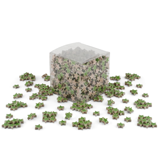 Green Star Shaped Ceramic Tiles 800g **School Bulk Buy**