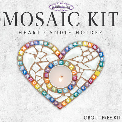 Rainbow Heart Candle Holder Kit - Bunnings Exclusive!!