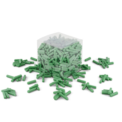 Jade Sticks Green Glass Tiles 1Kg **School Bulk Buy**