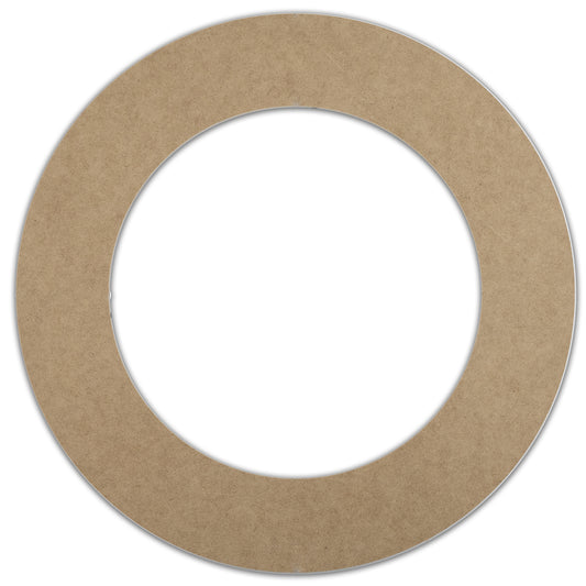 Large Round Mirror & MDF Base 408mm