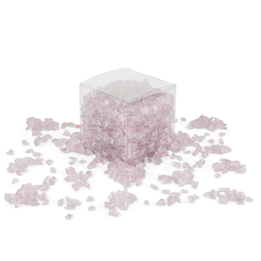 Lavender Crushed Glass 1Kg **School Bulk Buy**