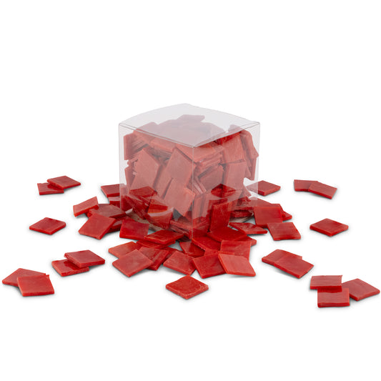 Lobster 2.5 x 2.5cm 1Kg Red Tile **School Bulk Buy**