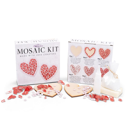 Made With Love Heart Coaster Kit